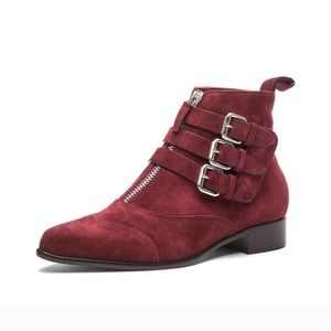 Tabitha Simmons Early Suede Ankle Boots 38.5
